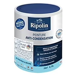 Peinture anti-condensation intérieur mat blanc Ripolin 0,75L