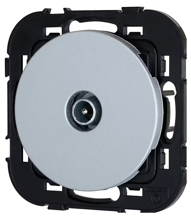 Prise TV satellite Jacobsen Espen aluminium à composer