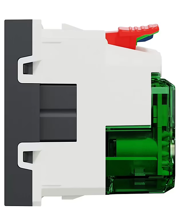 Mécanisme prise avec terre affleurante + usb C 10.5W Schneider Electric Unica gris anthracite