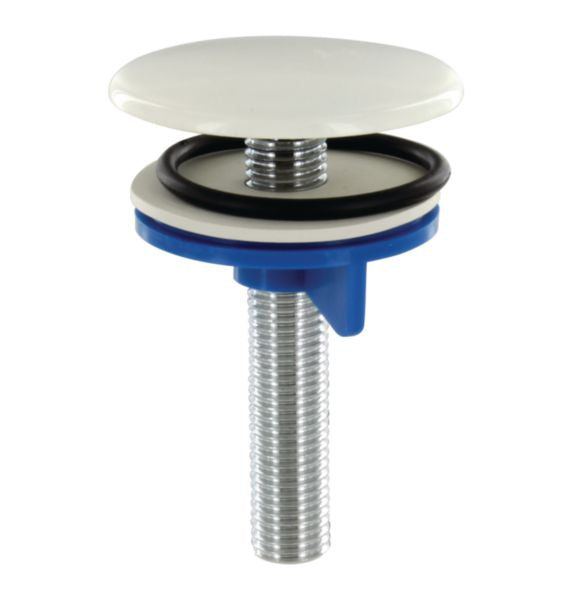 LUXURY HOLE COVER WHITE EPOXY FINISH DIAM 50 MM X1