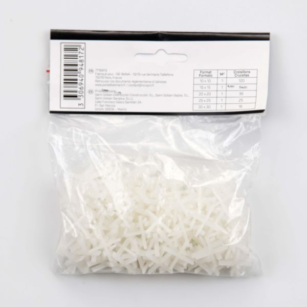 Solid spacers 2 mm bag of 200 pieces