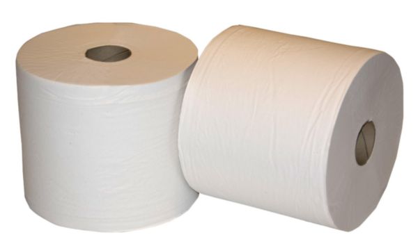 Ouate blanche 2 bobines de 1000 feuilles