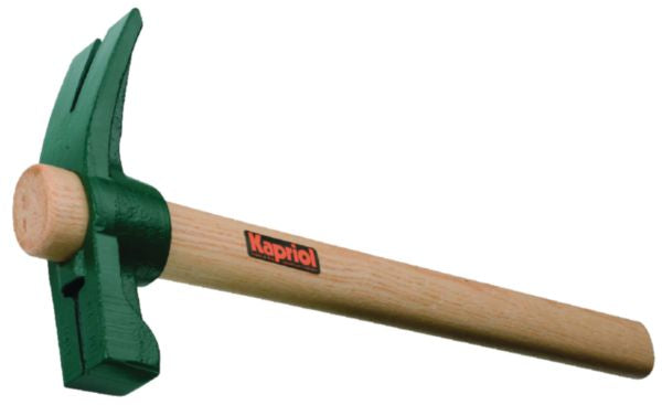 Marteau de coffreur à manche en bois et douille conique L. 380 mm 700 g