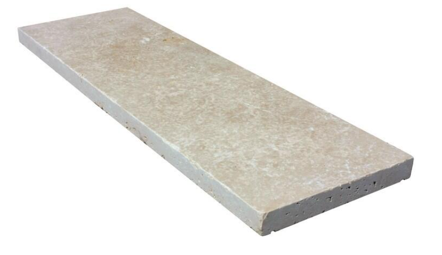 Couvre mur en travertin, L.50 x l.28 x Ep.3cm