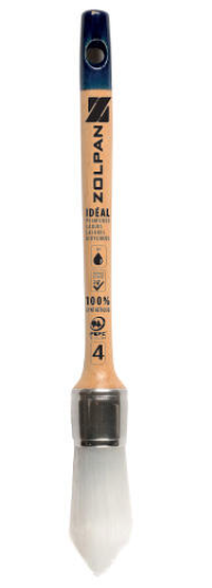 Pinceau conique pour à rechampir, 25 mm Zolpan brosse à réchampir t4 ZOLPAN