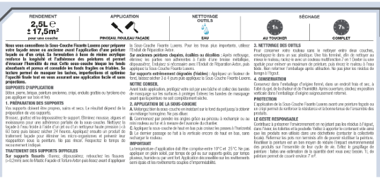 Sous-couche façade LUXENS blanc 2.5 L