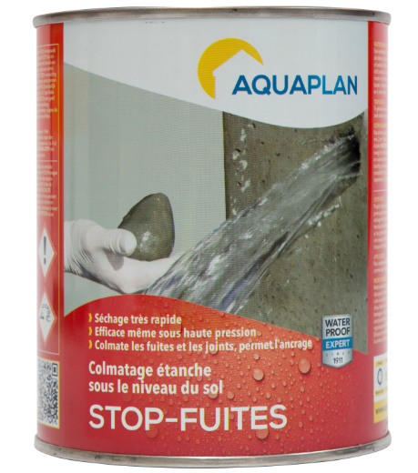 Mortier stop-fuite IKO Stop fuites 1 kg gris