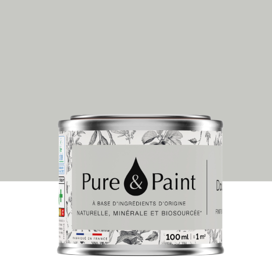 Peinture mur et plafond dauphin velours PURE & PAINT , 0.1L