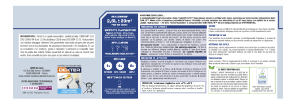 Peinture extérieure façade Universelle LUXENS sable mat 2.5l