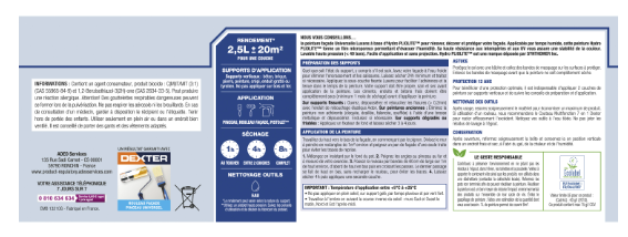 Peinture extérieure façade Universelle LUXENS ton pierre mat 2.5l