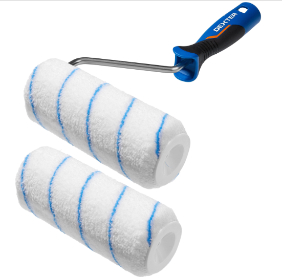 Lot de rouleaux et recharges mur lisse ou plafond, DEXTER 180mm