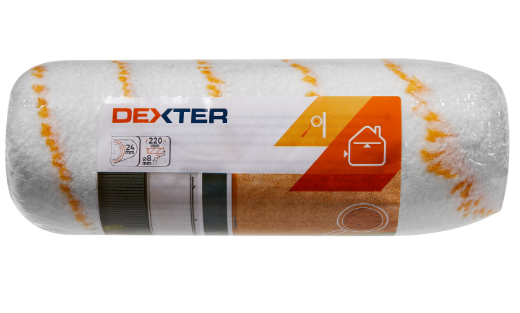 Recharge crépi, enduit pour façade rugueuse, DEXTER, l.220 mm
