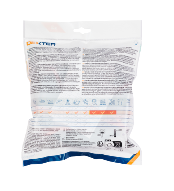 Lot de 2 masques jetables contre la poussière ffp3 DEXTER