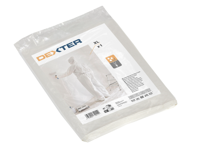 Combinaison de protection DEXTER blanc, taille XL