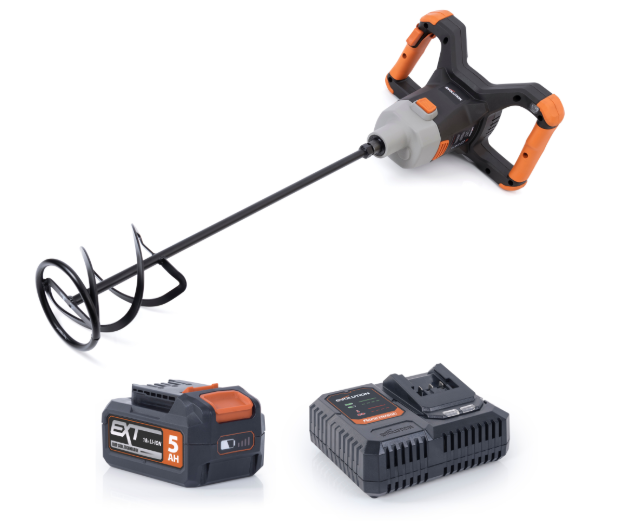 Malaxeur électrique EVOLUTION POWER TOOLS R120mxr-li 18v 5ah