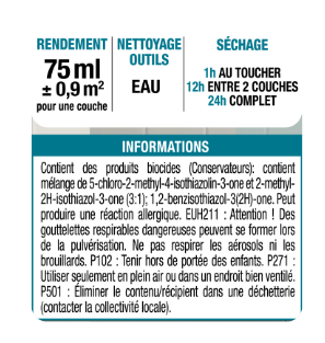 Testeur peinture carrelage, meuble, crédence balsa 0 satin LUXENS Cuisine et bain