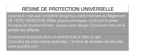 Résine de protection Protecteur universel RESINENCE, Incolore, 0.3L
