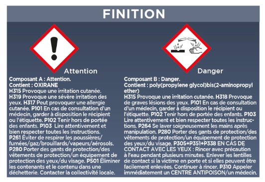 Résine de finition évier protecteur RESINENCE, incolore satiné, 0.5 l