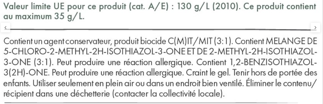 Protecteur, MAISON DECO, incolore satiné, 0.5L