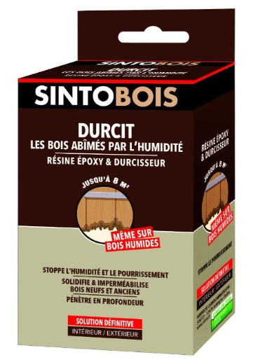 Mastic Sintobois charges lourdes SINTO chêne moyen 580 g