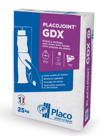 Enduit à joint PLACO Placojoint GDX, 25kg