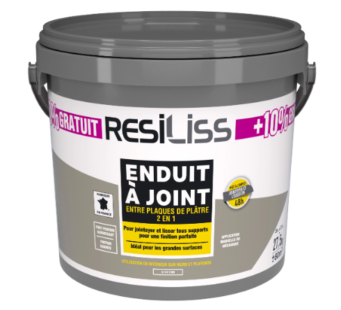 Enduit à joint RESILISS 25 kg + 10% GRATUIT