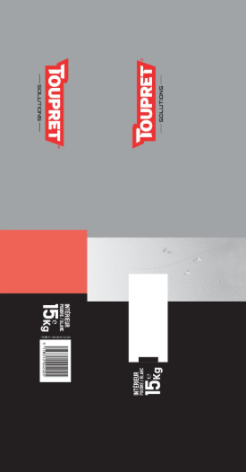 Enduit de rebouchage en poudre Extra rebouch TOUPRET blanc 15 kg