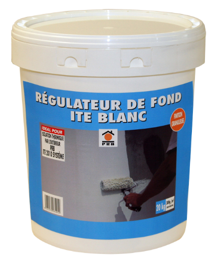 Régulateur de fond pour iso. thermique par l'ext, blanc, PRB, 20kg