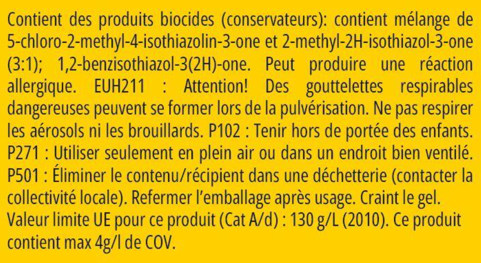 Peinture extérieure bois, fer, plastique V33 noir satiné 0.5l