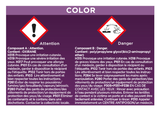 Résine colorée évier color RESINENCE, gris taupe satiné, 0.25 l