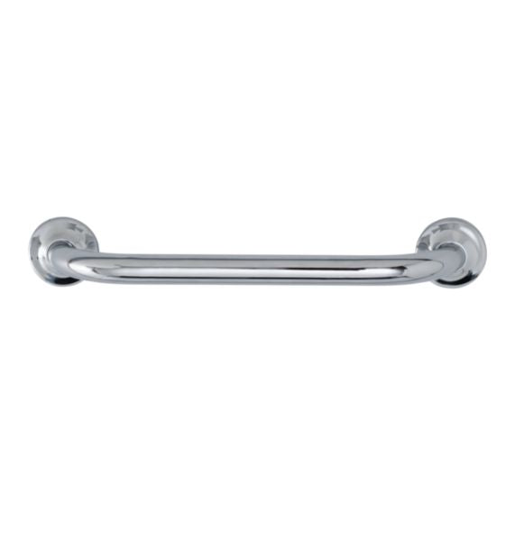 Stainless steel grab bar L. 30 cm D. 25 mm