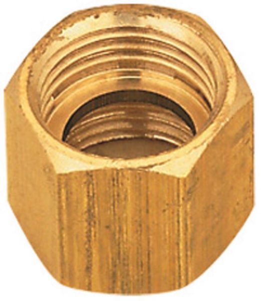 Equal Ø brass female-female screw fitting 1/2 bag of 2 pieces