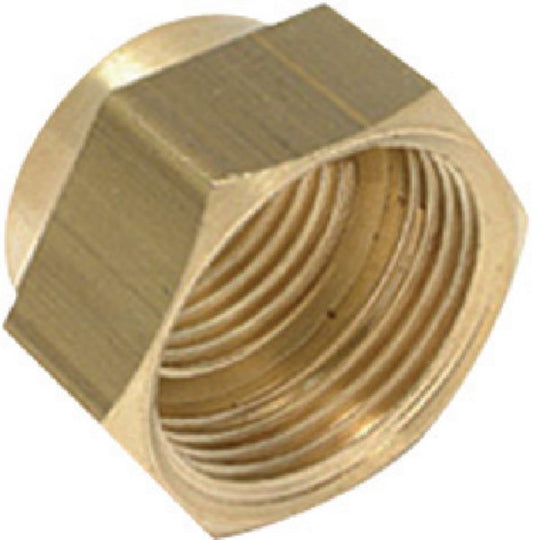 Brass Reduced Female-Female Thread Fitting 1/2 - 3/8 Bag of 2 Pieces