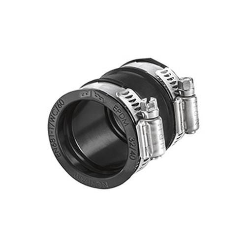 FLEX-SEAL® PLUS DC stainless steel adapter Ø 42-50 mm L. 64 mm