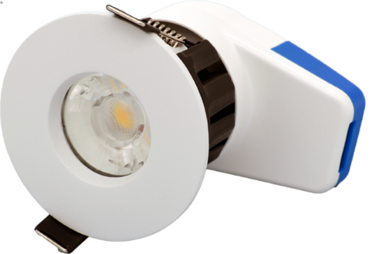 7W CALIPSO IP65 recessed spotlight CTC 2700/3000/4000K Supplied with 2 collars