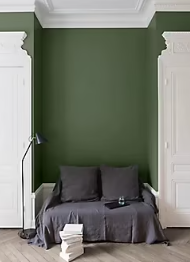 Peinture murs, plafonds et boiseries Velours de peinture vert treillis Libéron 0,5L