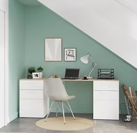 Peinture résistante murs, boiseries et métal GoodHome vert Artane satin 0,75L