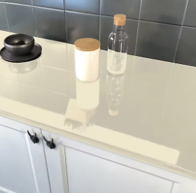 Résine multisupports Résinence Rénovation Laquée brillant colorée blanc dune 500ml