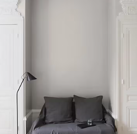 Peinture multisupport murs, plafonds et boiseries Velours de peinture gris crème de topinambour Libéron 2,5L