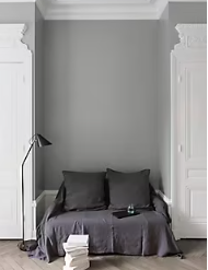 Peinture murs, plafonds et boiseries Velours de peinture gris temps de pluie Libéron 0,5L