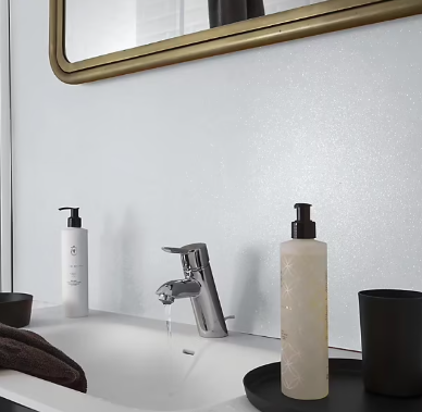 Peinture pailletée murs, plafonds et boiseries Moonlight Maison Déco lagon scintillant 2L