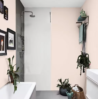 Testeur de peinture Color Resist salle de bains Dulux Valentine satin perle de rose 30ml