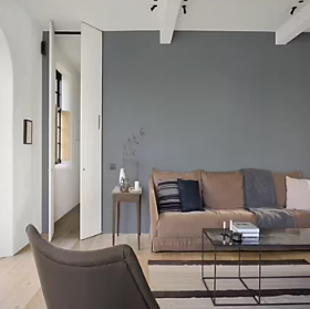 Peinture murs et boiseries Color Resist Dulux Valentine satin gris ardoise 2,5L