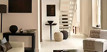 Peinture Crème De Couleur Dulux Valentine satin caravane des sables 2,5L