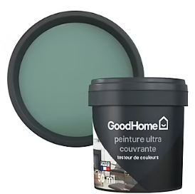 Testeur peinture couleur 2 en 1 velours GoodHome forêt eucalyptus 50ml