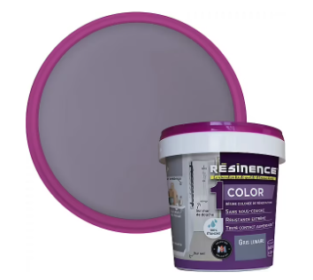 Résine multisupports Résinence Color gris lunaire satin 250ml