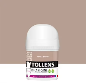 Testeur de peinture murs et plafonds Biorigine Tollens velours terre brulée 50ml