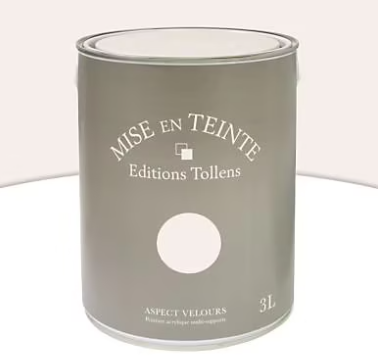 Peinture murs et boiseries Tollens Mise en teinte bois flotté mat velours 3L