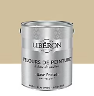 Peinture multisupport murs, plafonds et boiseries Velours de peinture beige peau de chamois Libéron 2,5L
