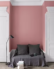 Peinture murs, plafonds et boiseries Velours de peinture rose de mai Libéron 2,5L